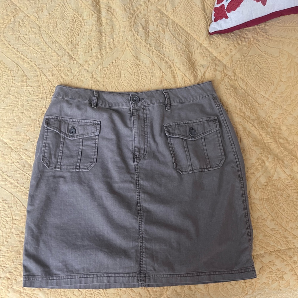 Tribal Jeans-Front Pocket Skirt